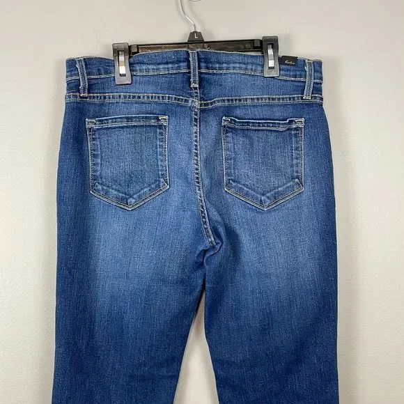 Kancan Mid Rise Skinny Stretch Cropped Jeans. Size 28. - Picture 7 of 14